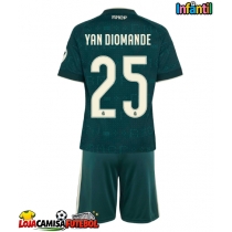Camisa de Futebol Real Madrid Yan Diomande #25 Equipamento Secundário Infantil 2026-27 Manga Curta (+ Calças curtas)